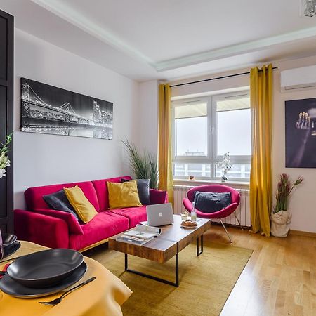 Luxury Apartments In Platinum Tower Varšava Exteriér fotografie