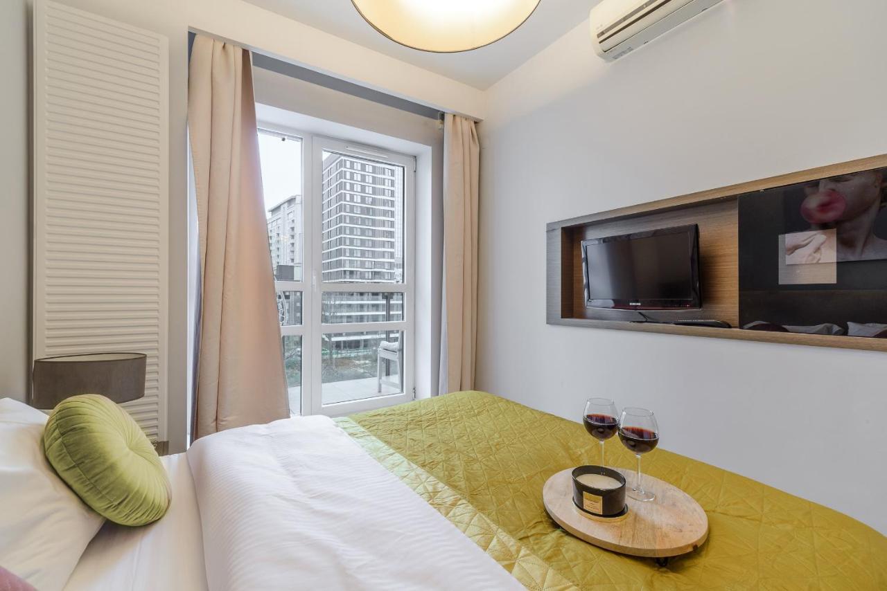 Luxury Apartments In Platinum Tower Varšava Exteriér fotografie