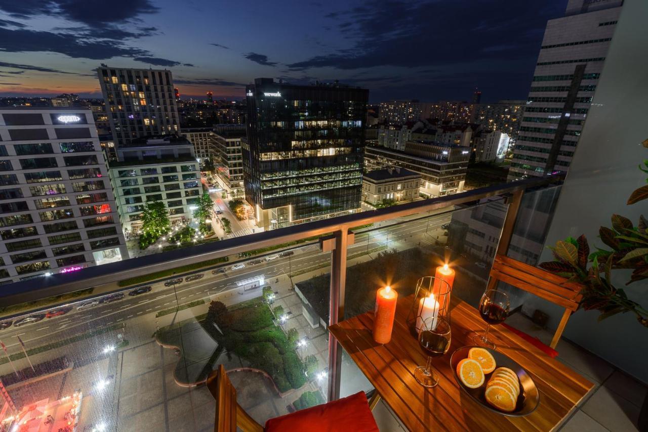 Luxury Apartments In Platinum Tower Varšava Exteriér fotografie