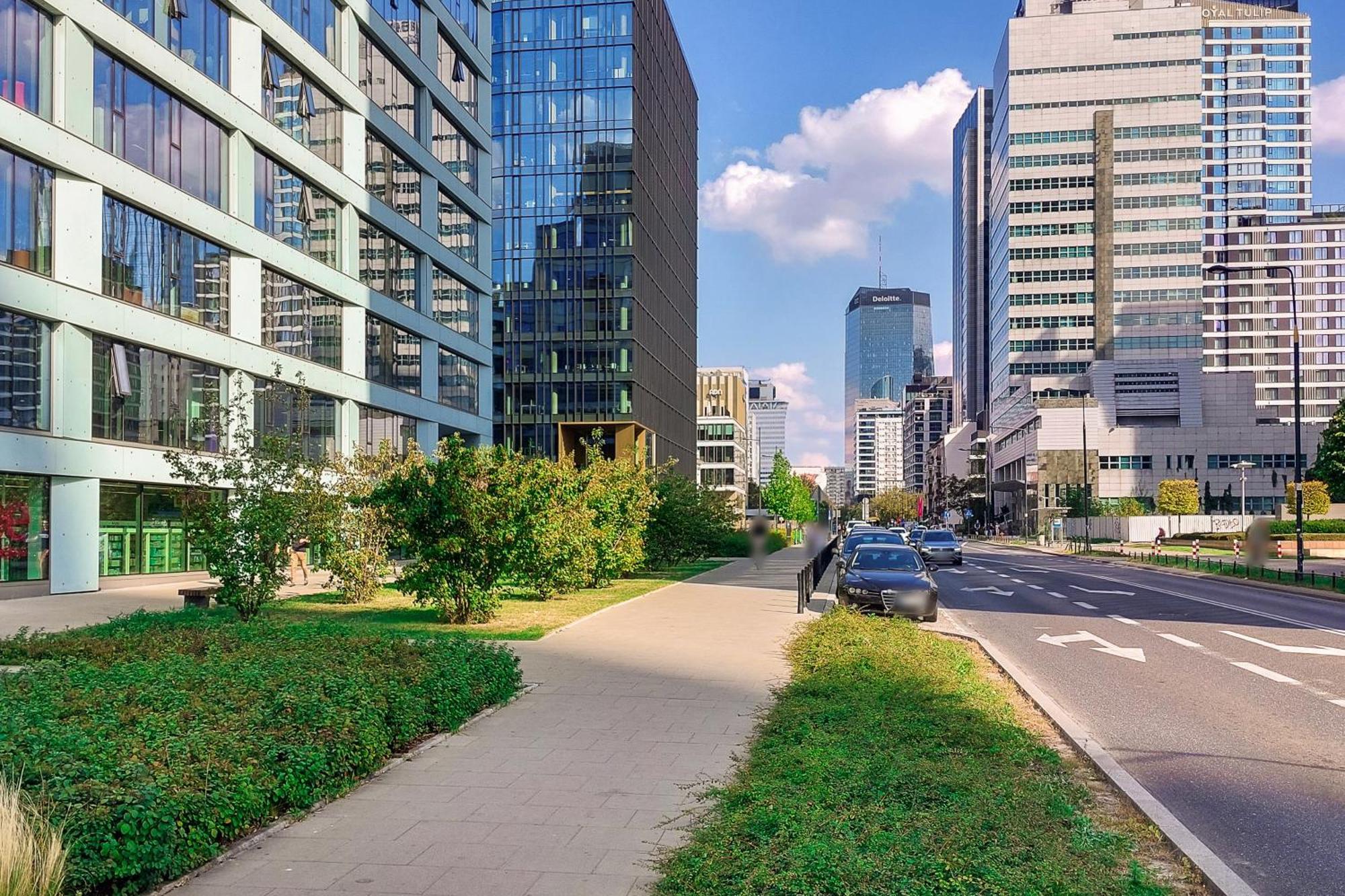Luxury Apartments In Platinum Tower Varšava Exteriér fotografie