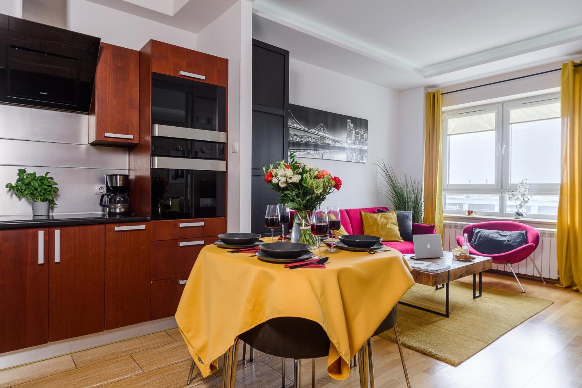 Luxury Apartments In Platinum Tower Varšava Exteriér fotografie