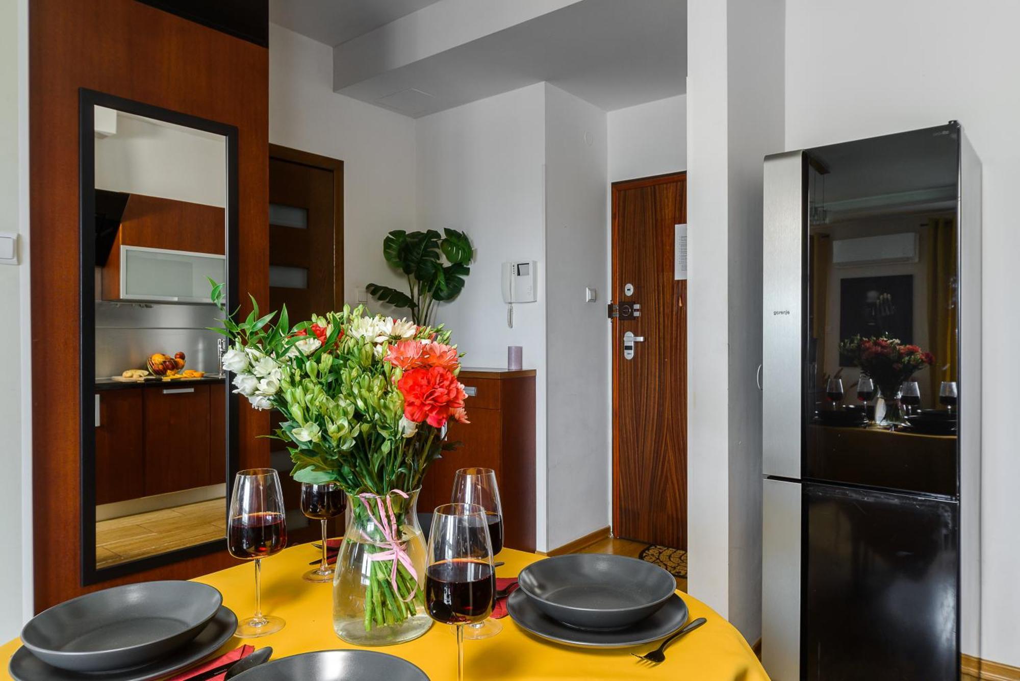 Luxury Apartments In Platinum Tower Varšava Exteriér fotografie
